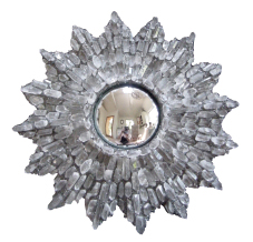 Rock Crystal Starburst Mirror